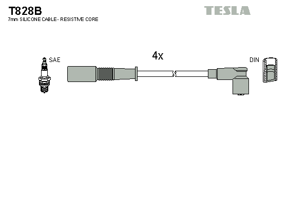 Set cablaj aprinder T828B TESLA