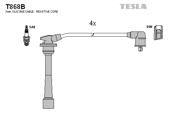 Set cablaj aprinder T868B TESLA