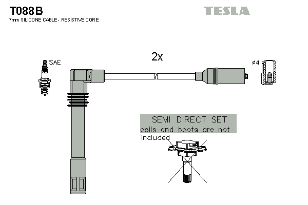 Set cablaj aprinder T088B TESLA