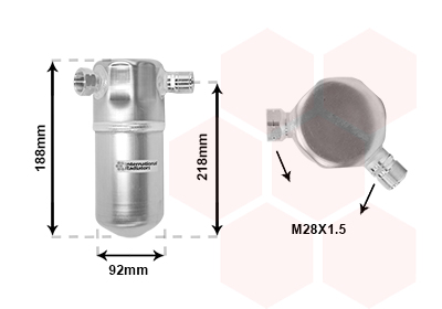 Uscator,aer conditionat 0300D152 VAN WEZEL