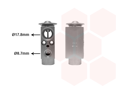 Supapa expansiune, clima 06001362 VAN WEZEL