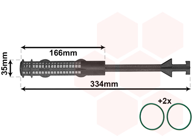 Uscator,aer conditionat 0600D279 VAN WEZEL