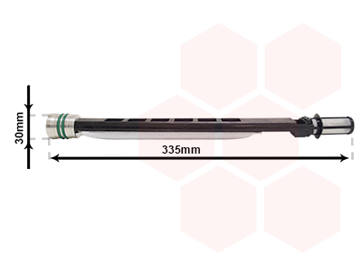 Uscator,aer conditionat 0600D297 VAN WEZEL