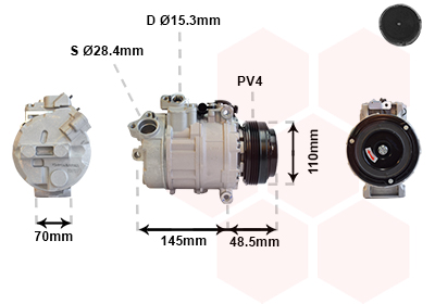 Compresor, climatizare 0600K309 VAN WEZEL