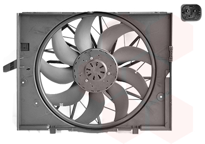 Ventilator, radiator 0655747 VAN WEZEL