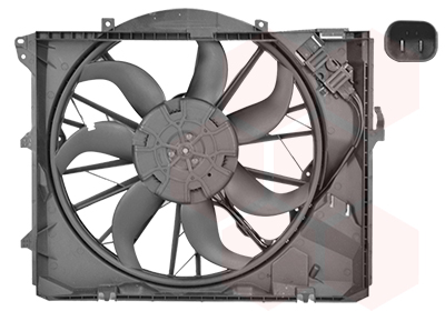 Ventilator, radiator 0657747 VAN WEZEL