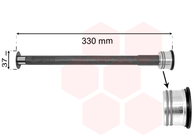 Uscator,aer conditionat 0900D225 VAN WEZEL