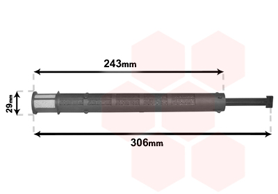 Uscator,aer conditionat 0900D249 VAN WEZEL