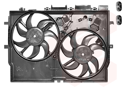 Ventilator, radiator 1651749 VAN WEZEL