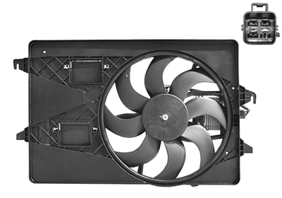 Ventilator, radiator 1828747 VAN WEZEL