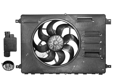 Ventilator, radiator 1881746 VAN WEZEL