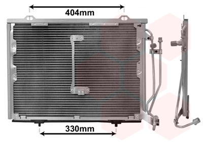 Condensator, climatizare 30005245 VAN WEZEL