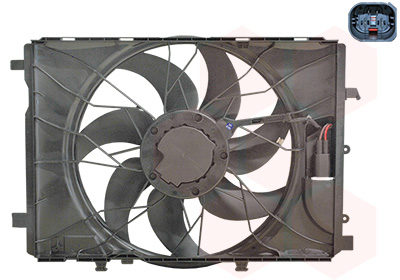Ventilator, radiator 3091747 VAN WEZEL