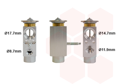 Supapa expansiune, clima 37001580 VAN WEZEL