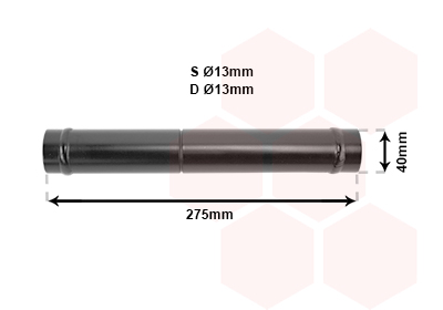 Uscator,aer conditionat 5800D021 VAN WEZEL