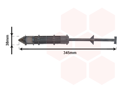 Uscator,aer conditionat 7600D012 VAN WEZEL