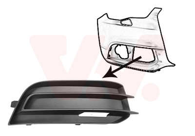 Grila ventilatie, bara protectie 0301592 VAN WEZEL