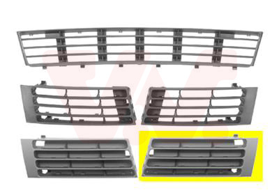 Grila ventilatie, bara protectie 0324593 VAN WEZEL