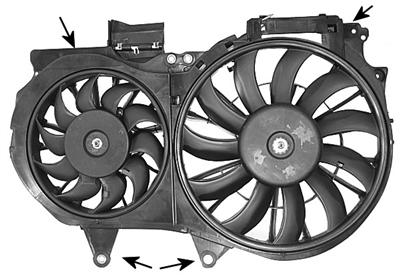 Ventilator, radiator 0325750 VAN WEZEL
