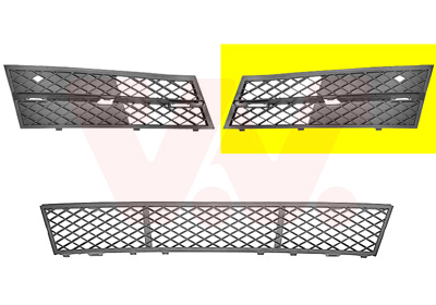 Grila ventilatie, bara protectie 0617591 VAN WEZEL