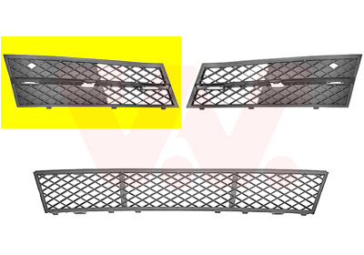 Grila ventilatie, bara protectie 0617592 VAN WEZEL