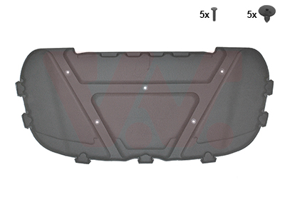Material amortizare zgomot, nisa motor 0628460 VAN WEZEL