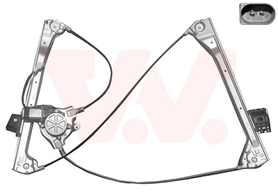 Mecanism actionare geam 0647261 VAN WEZEL