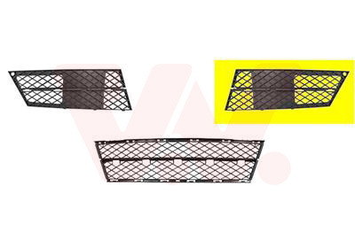 Grila ventilatie, bara protectie 0661591 VAN WEZEL