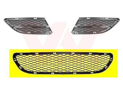 Grila ventilatie, bara protectie 0667590 VAN WEZEL