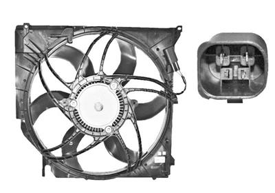 Ventilator, radiator 0680746 VAN WEZEL