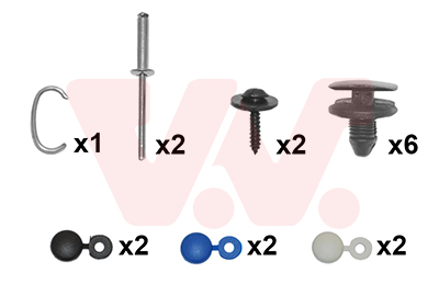 Set montaj, bara protectie 0929793 VAN WEZEL