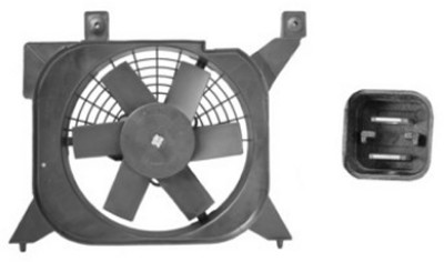 Ventilator, radiator 0950747 VAN WEZEL