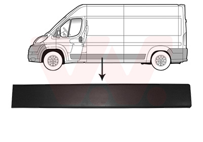 Elemente decorative/protectie, panou lateral 0982407 VAN WEZEL