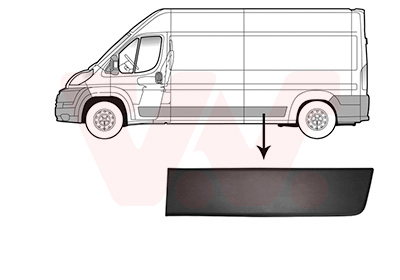Elemente decorative/protectie, panou lateral 0982415 VAN WEZEL