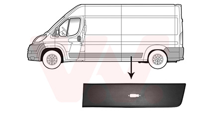 Elemente decorative/protectie, panou lateral 0982417 VAN WEZEL
