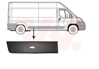 Elemente decorative/protectie, panou lateral 0982418 VAN WEZEL