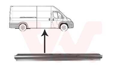 Panou lateral 1651110 VAN WEZEL