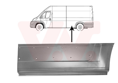 Panou lateral 1651141 VAN WEZEL