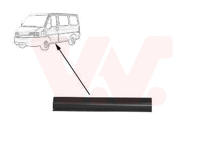 Placă de prag 1747101 VAN WEZEL