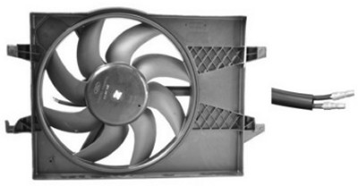Ventilator, radiator 1805746 VAN WEZEL