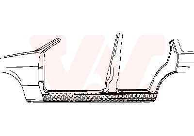 Placă de prag 1837103 VAN WEZEL