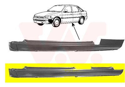 Placă de prag 1854103 VAN WEZEL