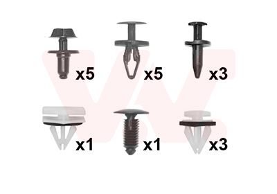Set montaj, aripa laterala 1883796 VAN WEZEL