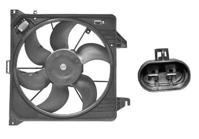 Ventilator, radiator 1884746 VAN WEZEL
