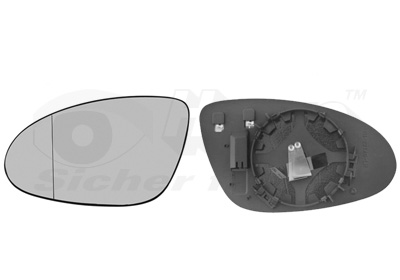 Sticla oglinda, oglinda retrovizoare exterioara 3038837 VAN WEZEL