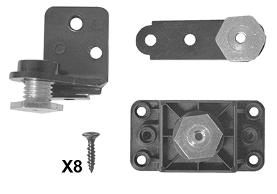 Kit de reparat faruri principale (suport) 3059888 VAN WEZEL