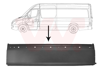 Panou lateral 3077107 VAN WEZEL