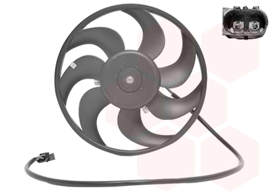 Ventilator, radiator 3080745 VAN WEZEL