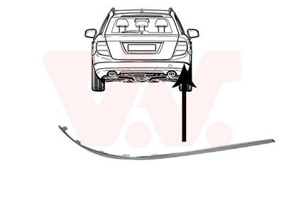 Banda de protectie, bara de protectie 3091556 VAN WEZEL