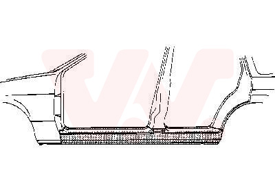 Placă de prag 3734101 VAN WEZEL
